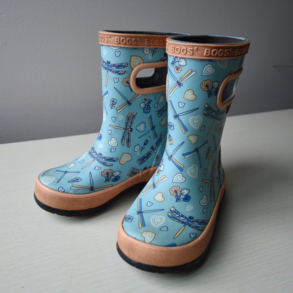 Bogs Kids Dragon fly Rain Boots